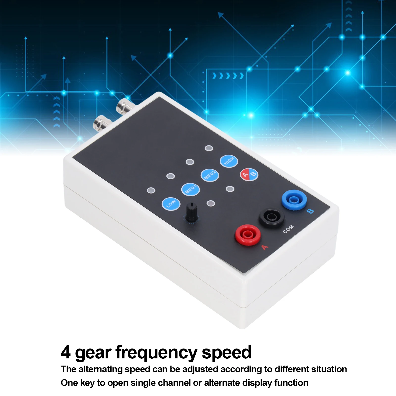 Dual Channel VI Curve Tester VI Curve Tester Circuit Board Test Repair Tool 2 Channel 4 Gear ASA VI Curve Tester VI Curve Tester