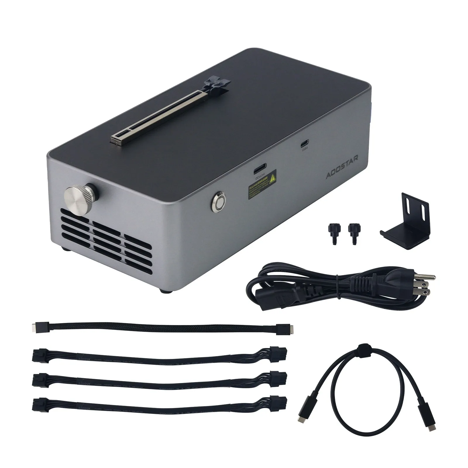 AG02 Graphic Card Expansion Dock Built-in 800W Power Supply (OCUlink+USB4 Port) Compatible