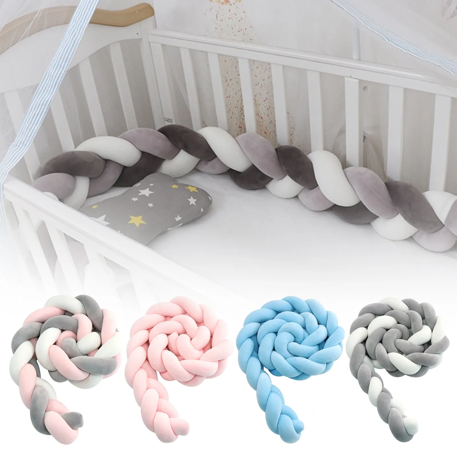 Soft Round Knot Pillow Ball Cushion Comfortable Weaving Cushion Ventilated Fabric Versatile Home Decoration Bedside Supplies