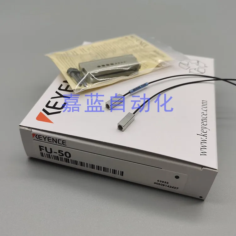 KEYENCE FU-50 New Small Spot Narrow Beam Fiber Optic Sensor Supply for Precision Detection And Measurement