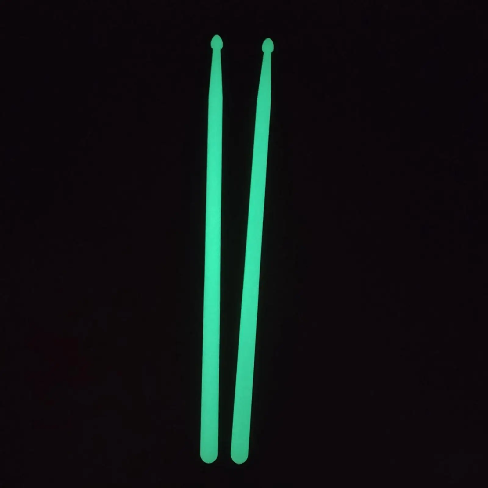 2x 5A Drumsticks Professional Exercise Drum Accessories, Night Light Drum Sticks Glow in The Dark for Adults Kids Drum Lovers