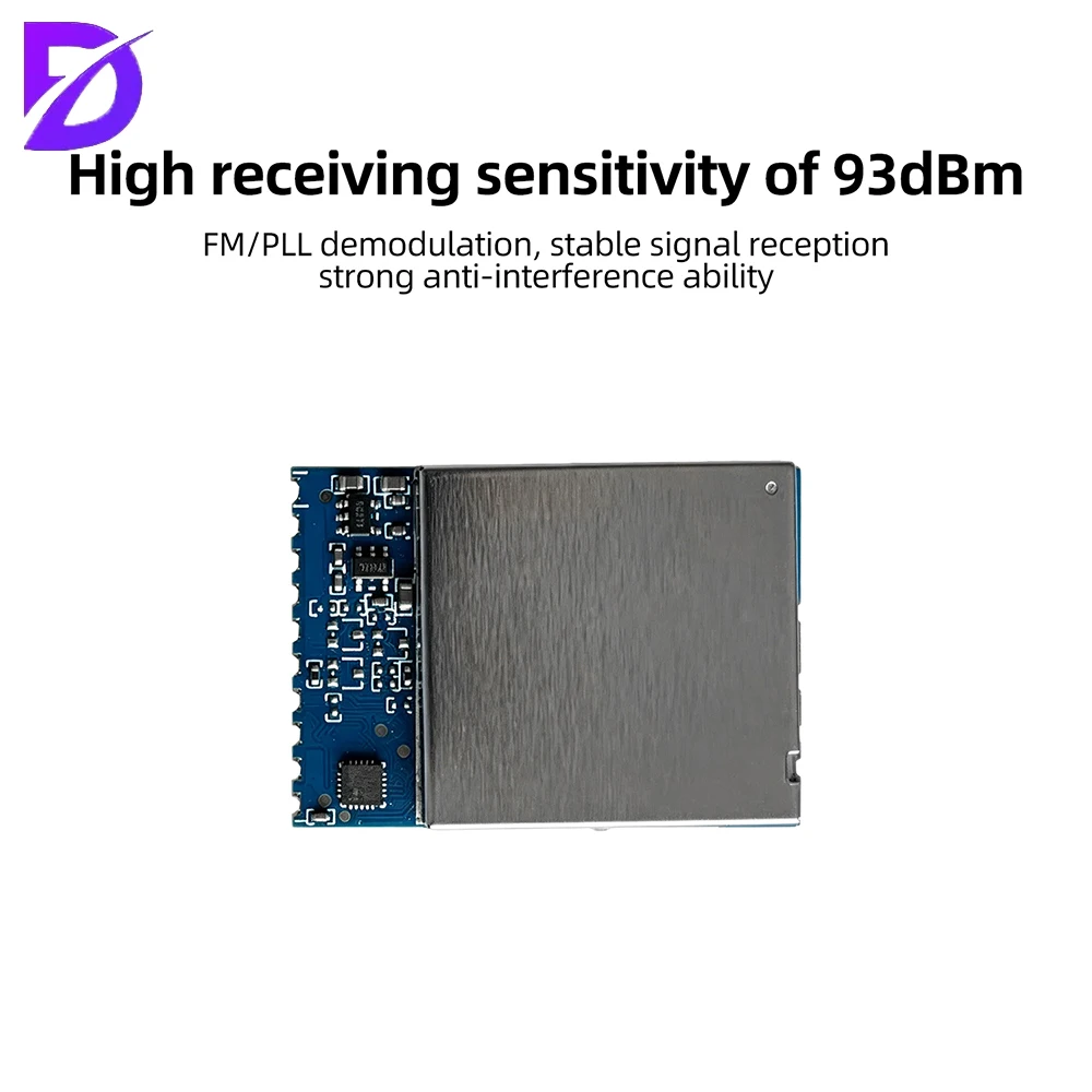 RX4500-SPI 4.5G FPV Receiver Module 3300-5110MHz Broadband High Sensitivity Wireless Video Transmission for Drones RC Vehicles