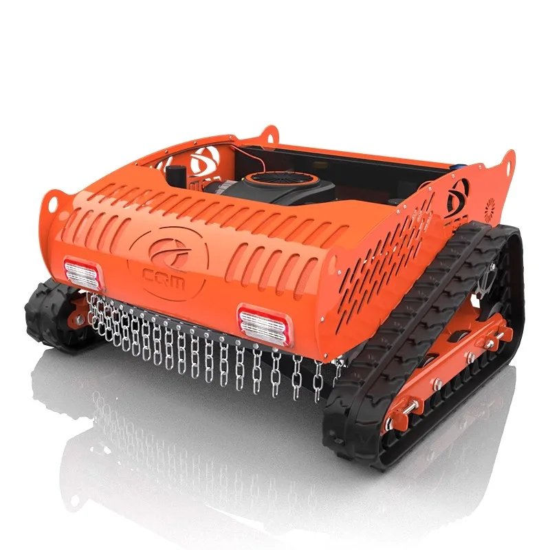 

Crawler remote control lawn mower all-terrain self-propelled household small landscaping automatic weeding robot