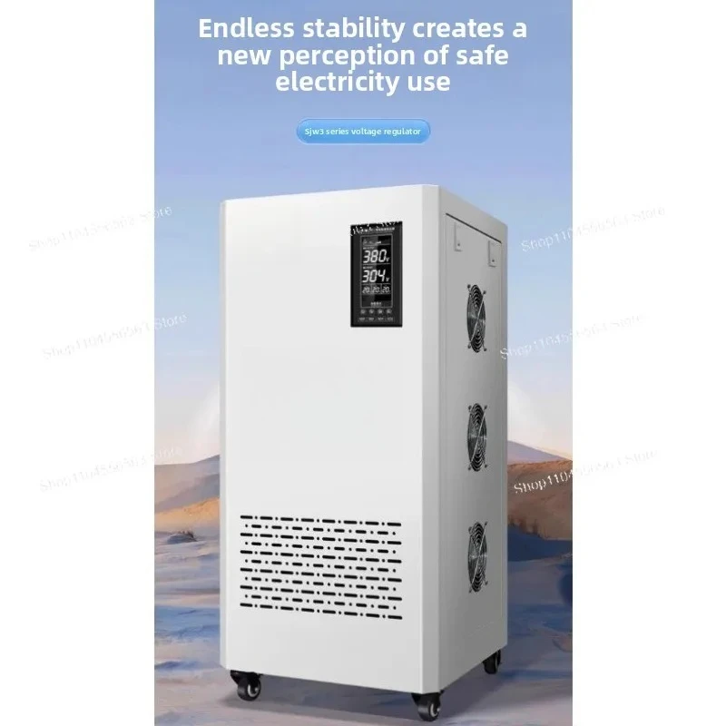 30-50kW Automatic Voltage Stabilizer - Servo Motor Regulator for Low Voltage Systems