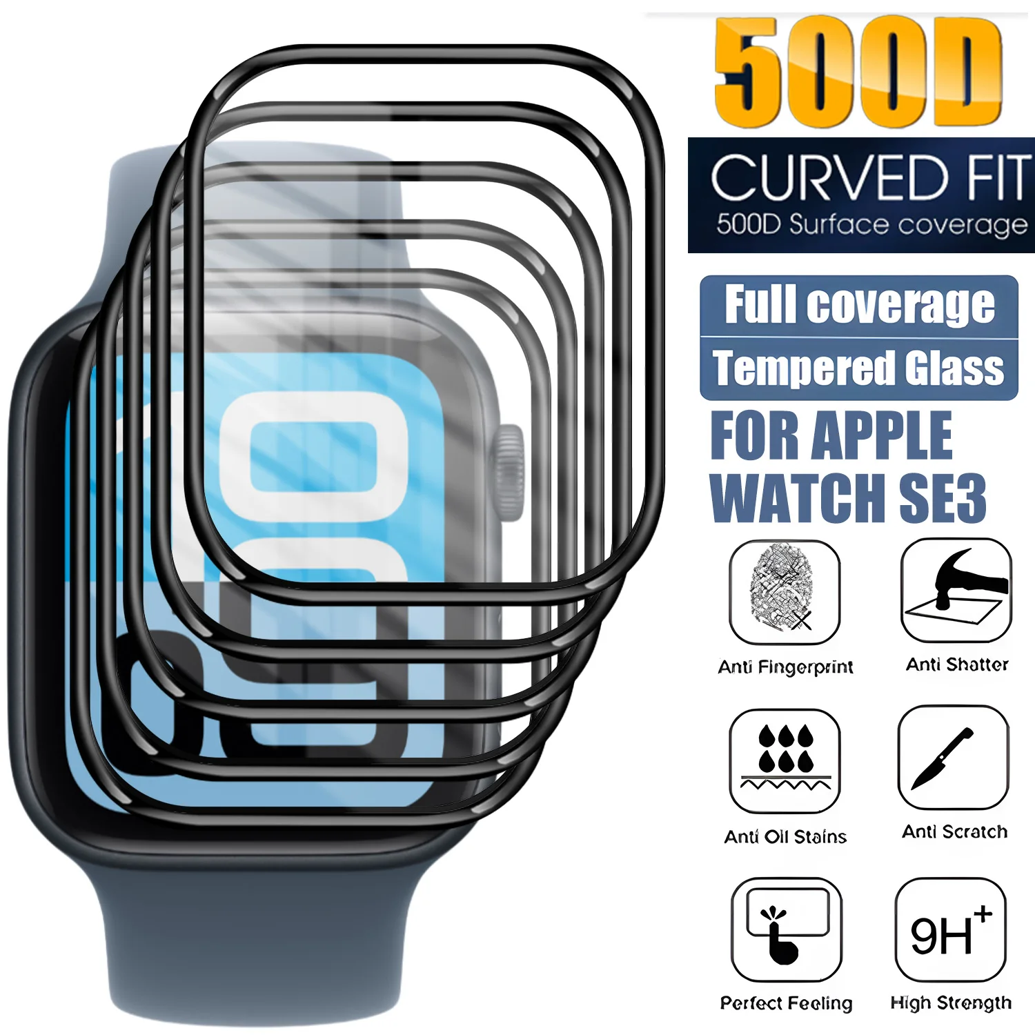 

Smartwatch Screen Protector Film Not Glass For Apple Watch SE 3 40mm 44mm Ultra Clear Soft Hydrogel Films For iWatch SE3