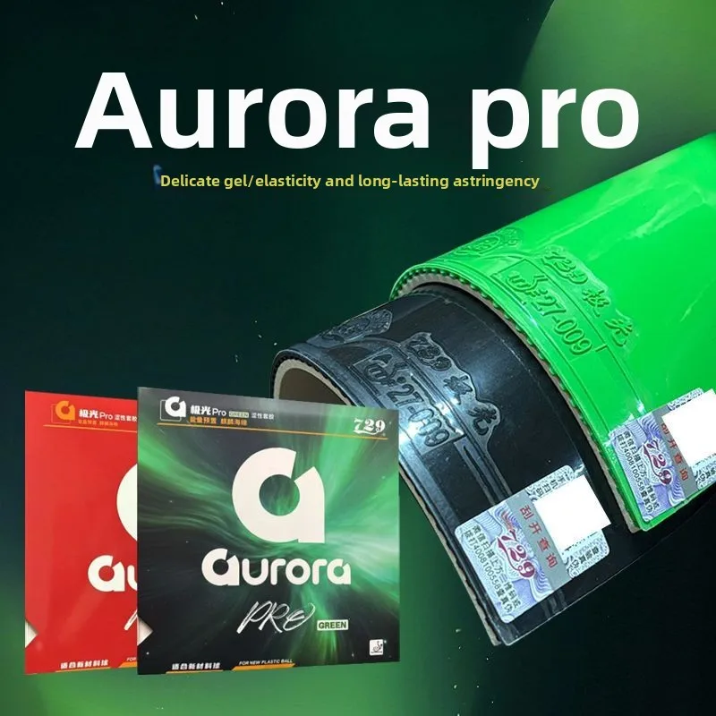 729 AURORA PRO Table Tennis Rubber Sheet Non-sticky Backhand Ping Pong Rubber ITTF Approved Top Sheet with Upgraded White Sponge - view 2