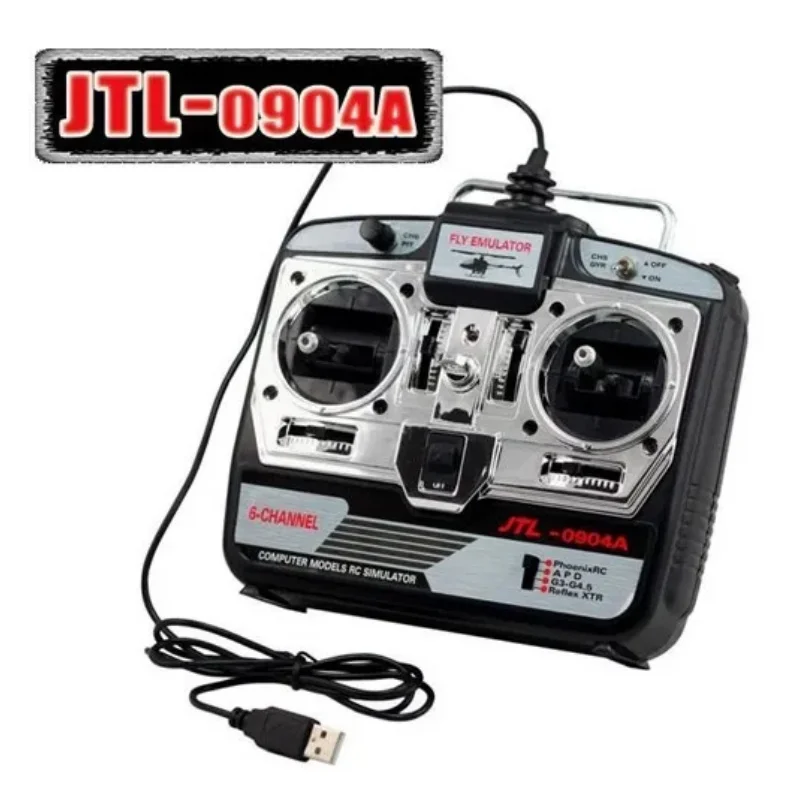 Simulateur de vol RC professionnel 6CH pour Drone RealFlight G7/Phoenix 5.0/XTR, Kit de formation en avion hélicoptère avec boîte de vente au détail