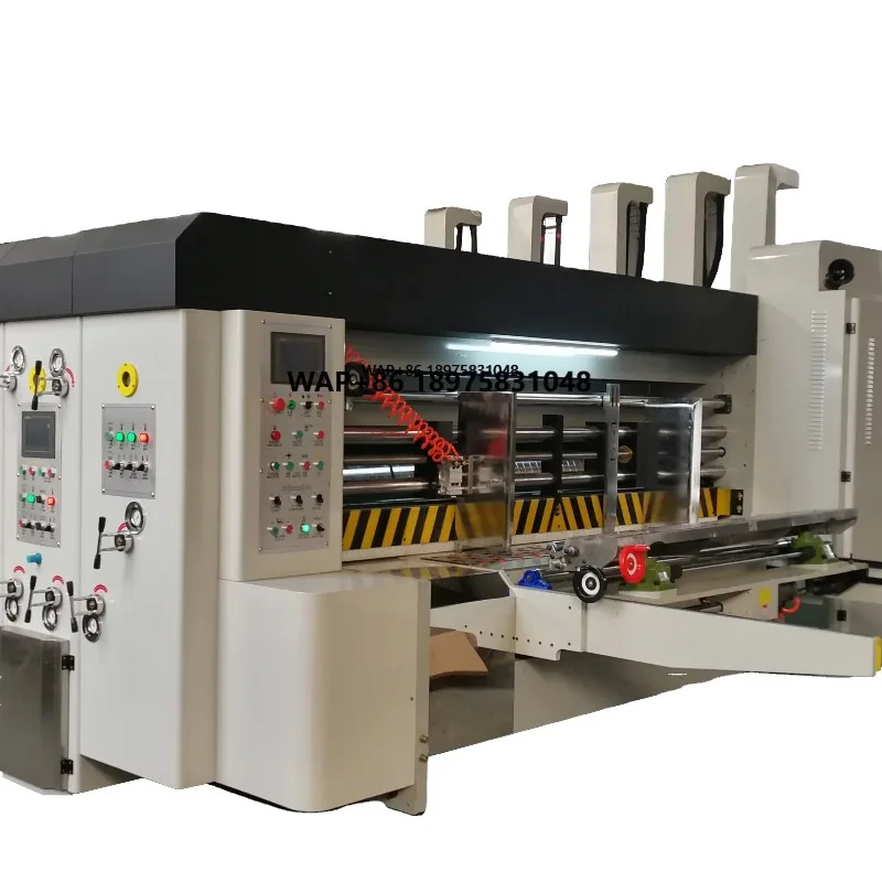 Corrugated Box Automatic Carton Printing Machine Printer Slotter Machine