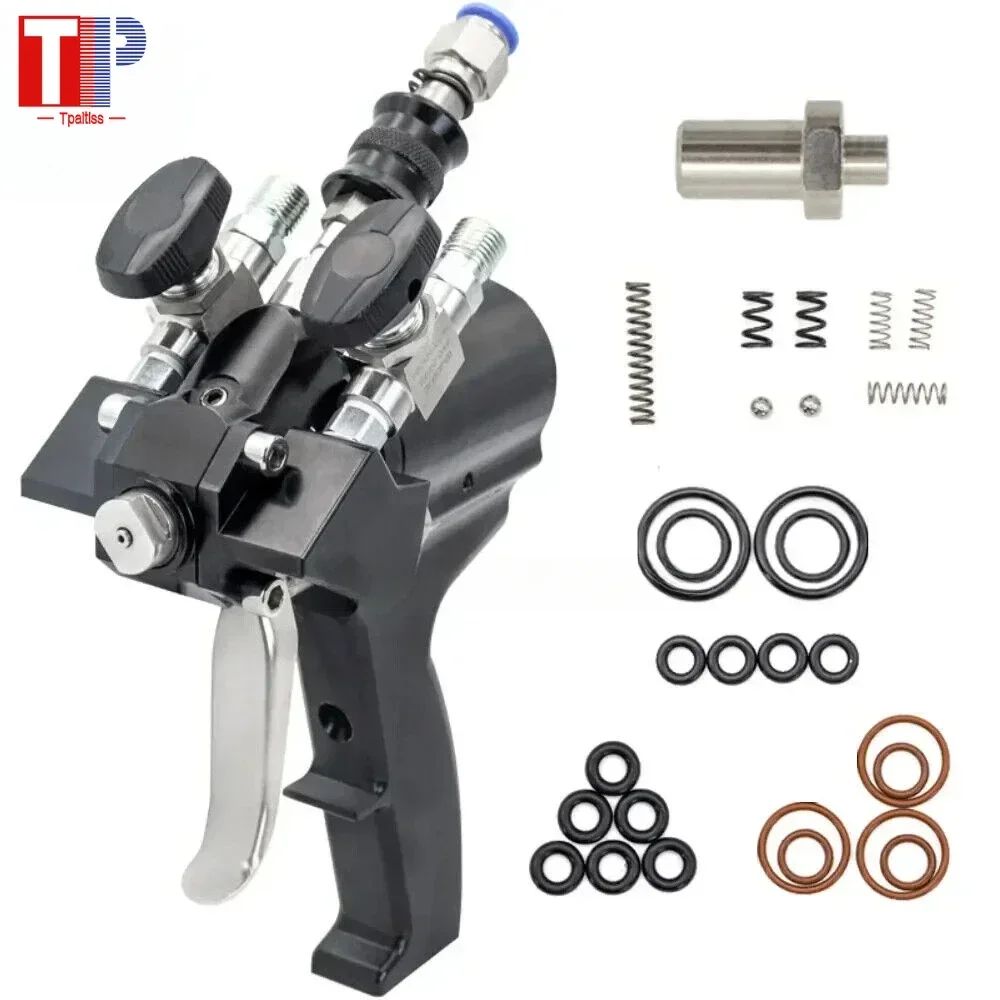 Tpaitlss  PU P2 Polyurethane Foam Spray Gun PU Gun 35Mpa with Accessories Combination High Quality