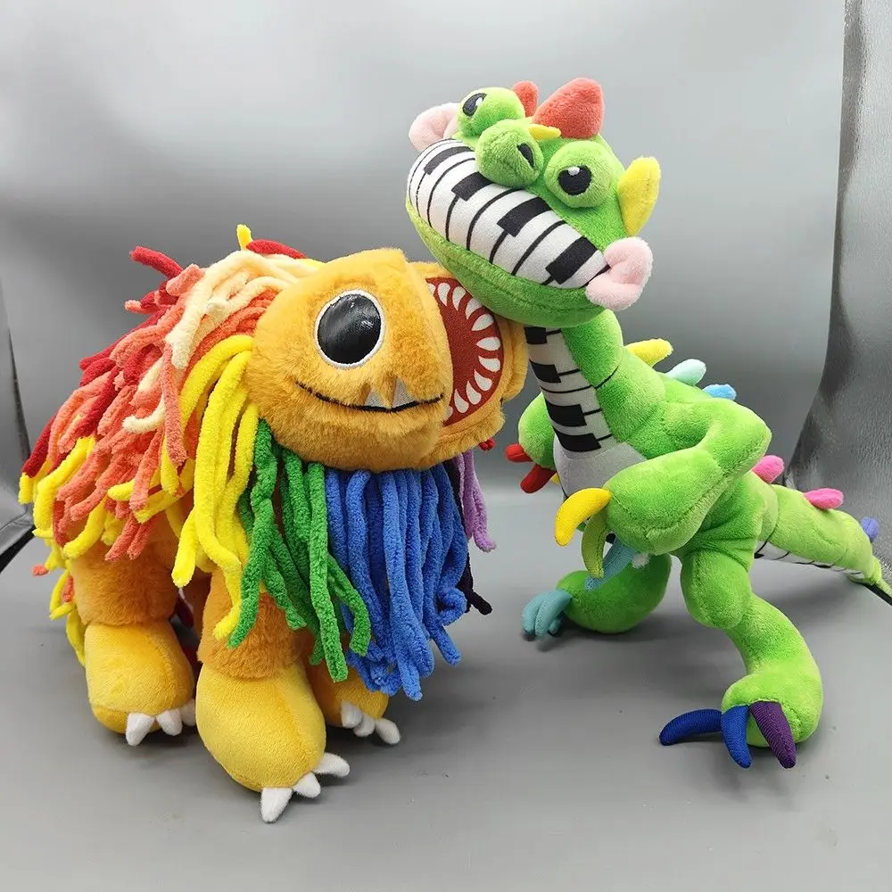 

2025 Poppyed Pianosaurus Yarnaby Plush Nightmare Critters Plush Toy Anime Animal Figure Sofa Decoration Ornaments Collectibles