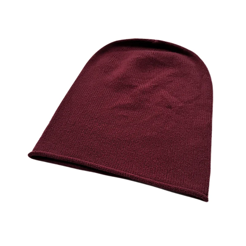 خريف شتاء جديد إمرأة مترهل قبعة لينة سميكة قبعة تدفئة موضة الطقس البارد أغطية الرأس العصرية الشتاء قبعة متماسكة أغطية الرأس #4