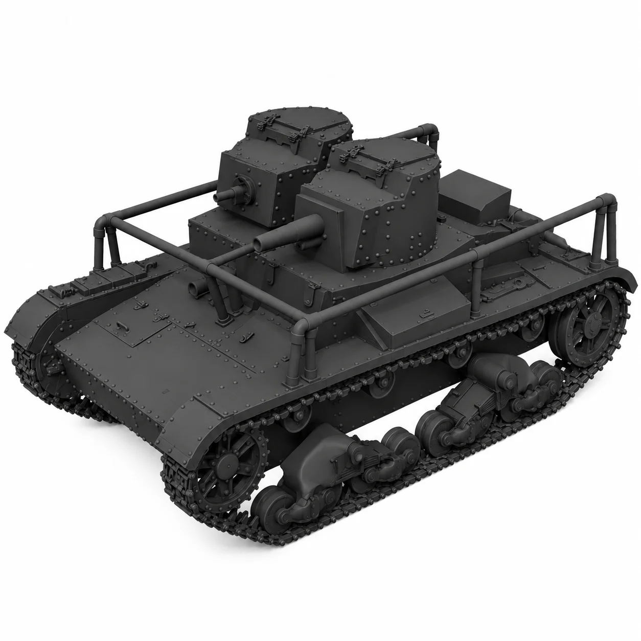 Model Kit Tank - SSMODEL 1/72/ 1/100 1/144 1/200 T-26