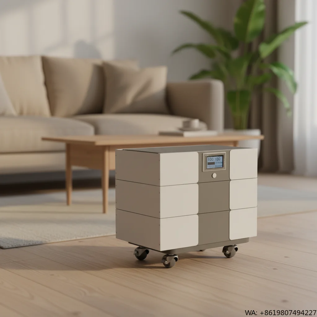 Stackable Solar Household Energy Storage Lithium-ion Battery 15kWh Lifepo4 51.2v 200Ah CAN Communication Battery Pack