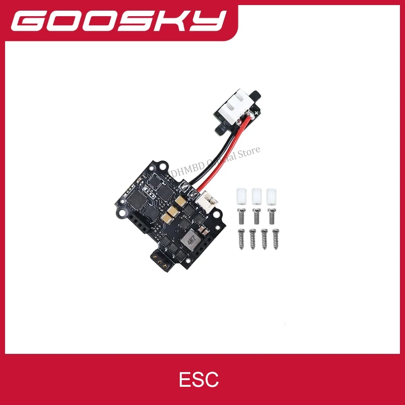 อะไหล่เฮลิคอปเตอร์ GOOSKY S1 ใหม่ หลังคาใบพัดหลัก ปีกแนวตั้ง ESC มอเตอร์หลัก บอร์ดควบคุมการบิน