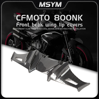 Motorcycle Front Wheel Fender Lower lip fish mouth fixed wind lower deflector spoiler accessories For CFMOTO 800NK nk800 nk800