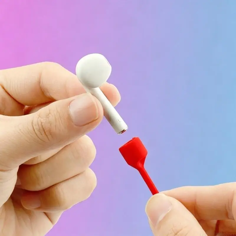 

D5BB Earphone Protective Case Flexible Cover Sleeve for MC2 Earbud Repair