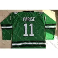 Vintage North Dakota Fighting Sioux Hockey Jerseys 9 Jonathan Toews Parise University NCAA Embroidery Stitched Jerseys moto