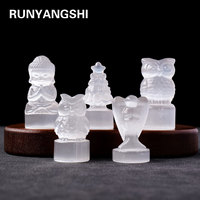 1pc Natural Crystals Selenite Angel Healthy Degaussing Decoration Quartz Energy Gift DIY Jewelry Accessories