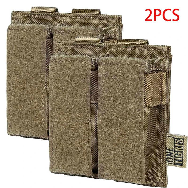 ONETIGRIS Mag Pouch, MOLLE Pistol Mag Pouch for Glock 9mm 1911 92F, Camo DD21