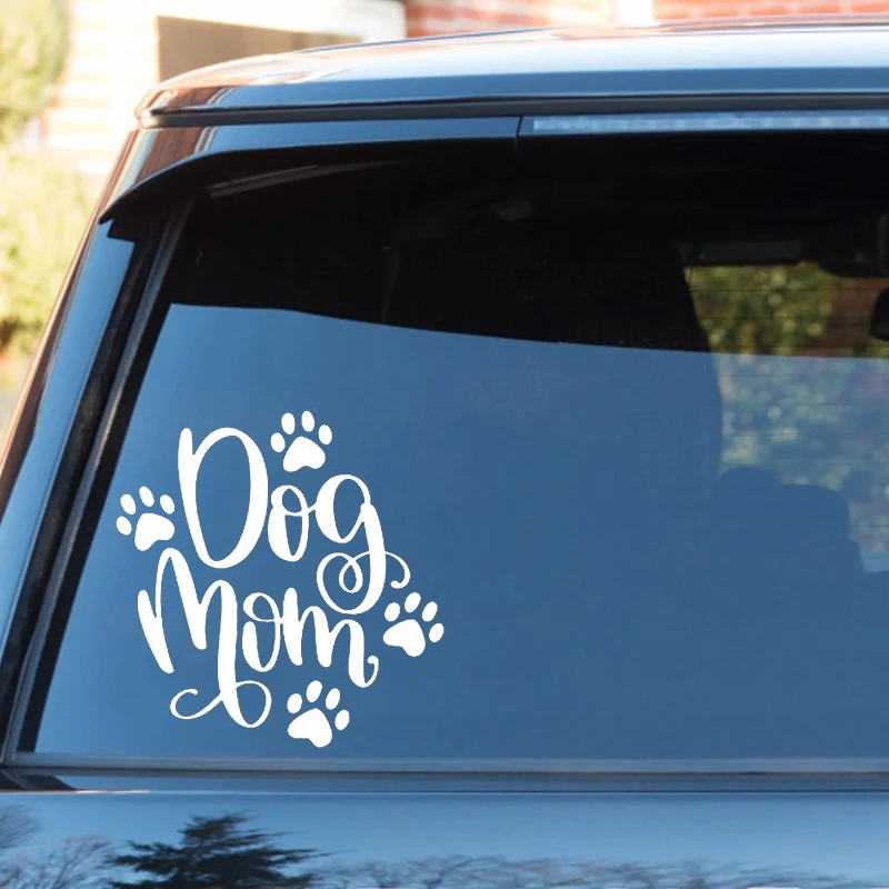 Покажите свою любовь к вашей собаке-очаровательная Собака Мама Наклейка Виниловая наклейка для автомобилей, грузовиков, внедорожников и многого другого!