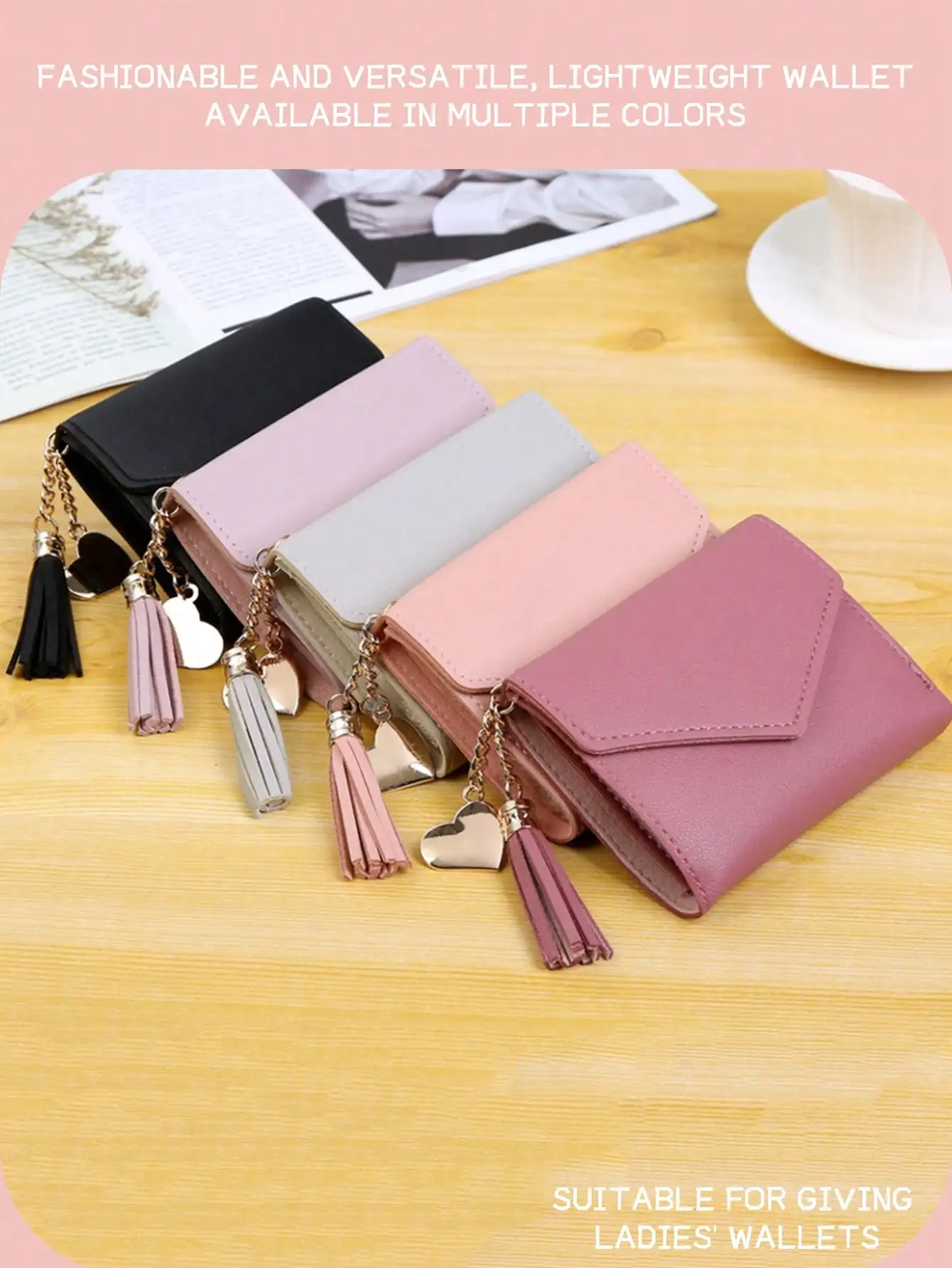 

New Wallet Simple Folding Buckle Small Wallet Driver's License Card Bag Male Student Soft Wallet Christmas Gifts Gift Thank