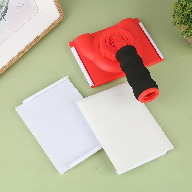 New#Professional Latex Paint Edger Brush Multifunctional Wall Ceiling Corner Painting Brush Color Separator Trimmer Tools
