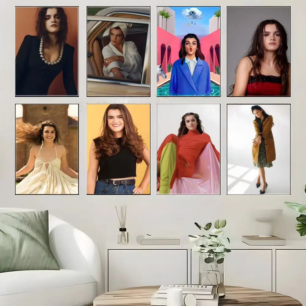 Singer A-Amaia Romero Poster  Self-adhesive Art Waterproof Paper Sticker Coffee House Bar Room Wall Decor