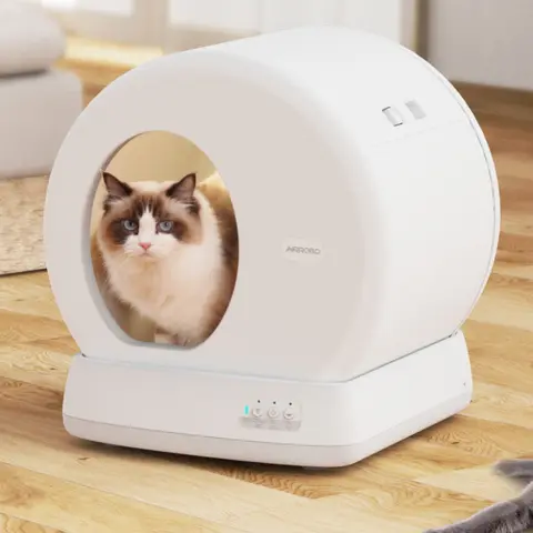 C10 프로 고양이 자동 쓰레기통, 카메라 포함, 자동 청소 쓰레기통, 고양이 쓰레기통, 신제품