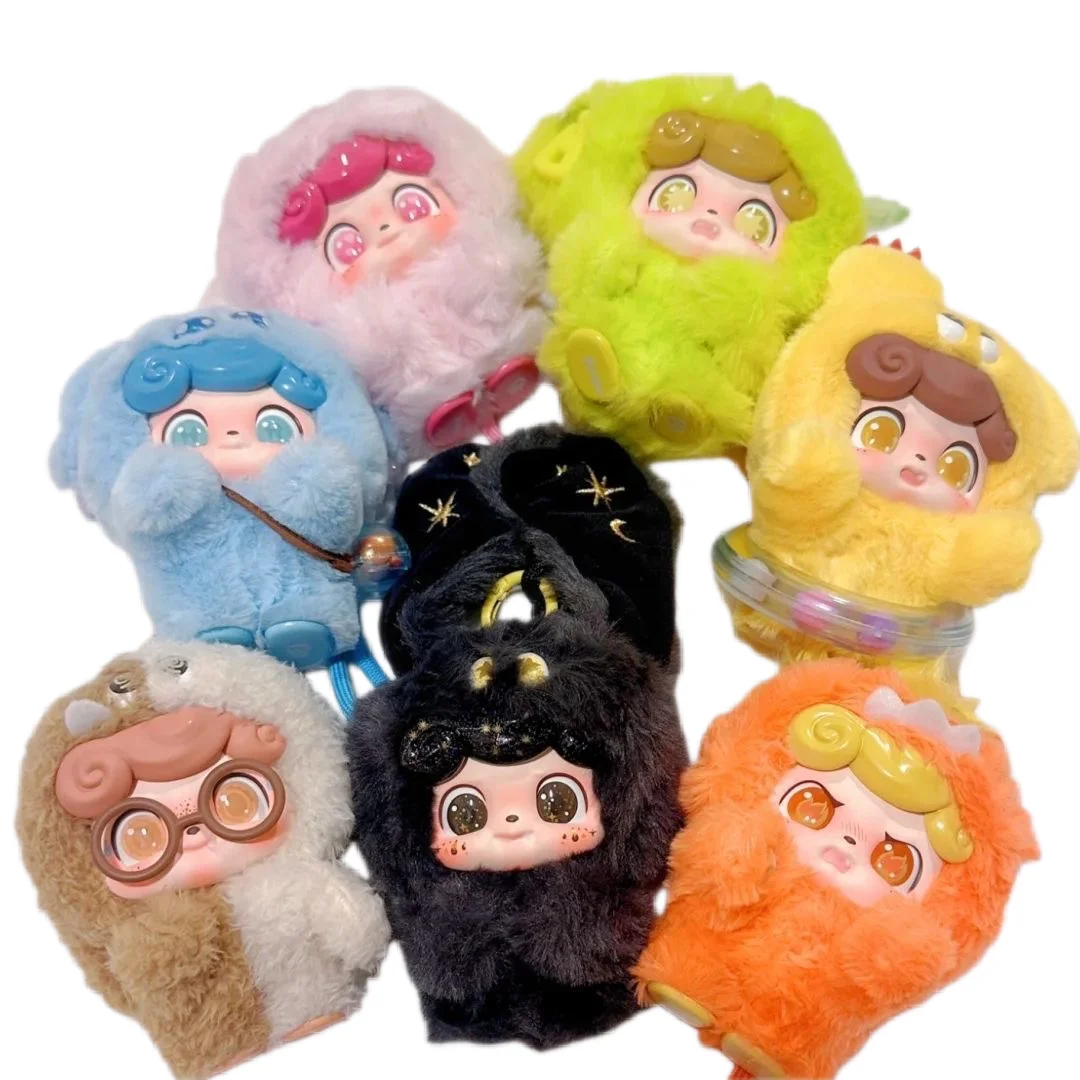 

Q Kid эмоциональные волосатые монстры плюшевая слепая коробка прекрасная виниловая кукла игрушка кулон Kawaii орнамент кукла ручной работы загадочная коробка подарок