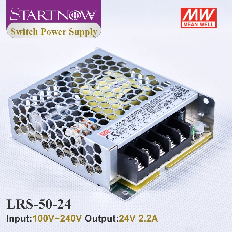 Startnow LRS-350-36 Switch Power Supply for Laser Controller Original MW Taiwan Meanwell Switching Power Supply 24V 36V 48V 350W