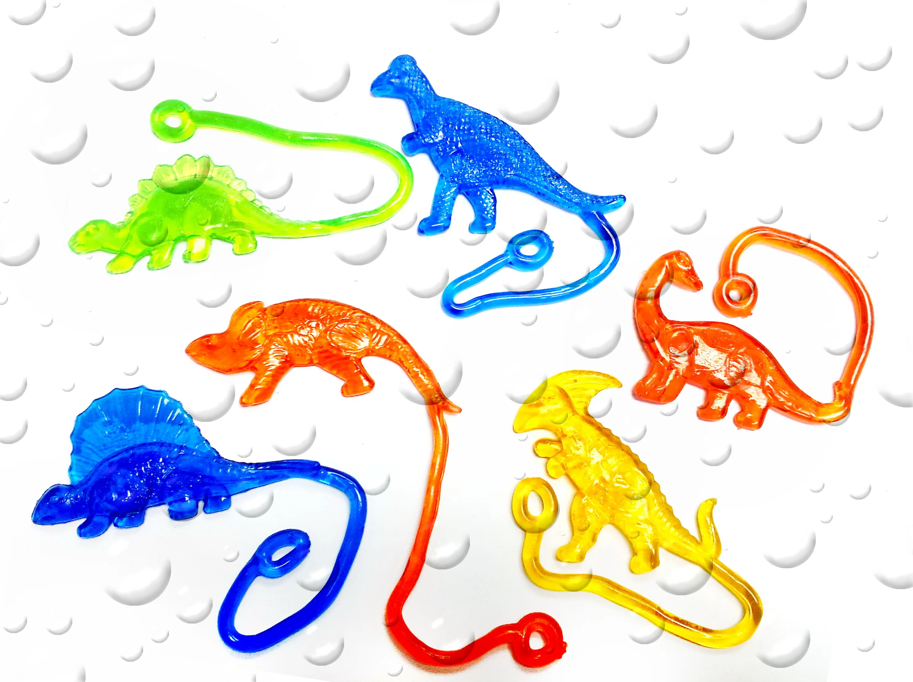 6-100 pcs, Sticky DINOSAURS, Pinata Filler, School Toys, Gift for Boys, Kids Party Favor, Birthday Party Favor, wholesales, gift