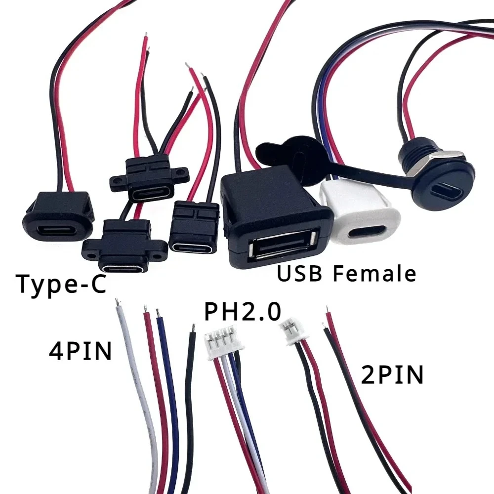 1Pcs Usb Type C Wat…