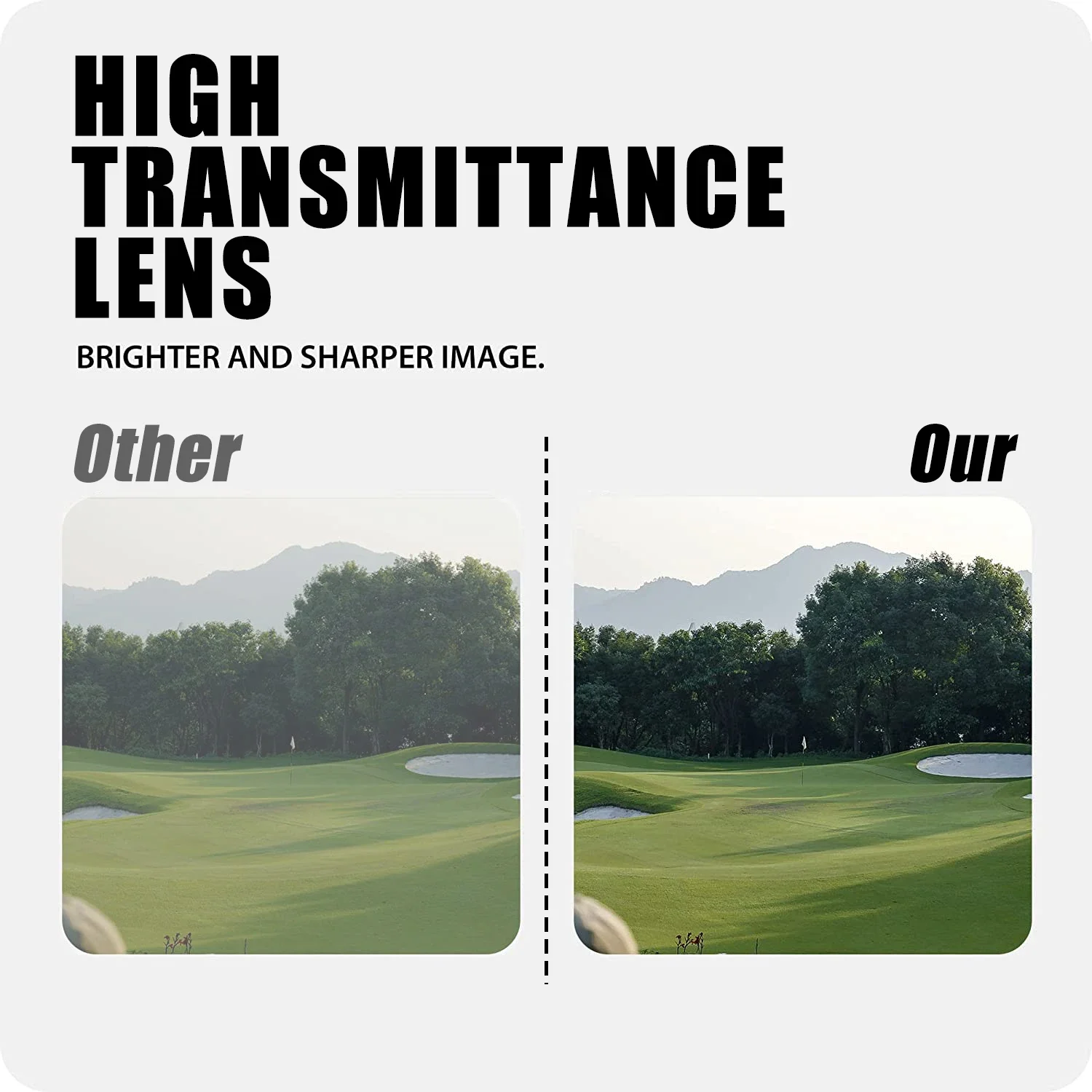 Hight quality USB Charging Rechargeable 800M/1000M/1200M Golf Laser Rangefinder with Slope NO/OFF Distance Meter