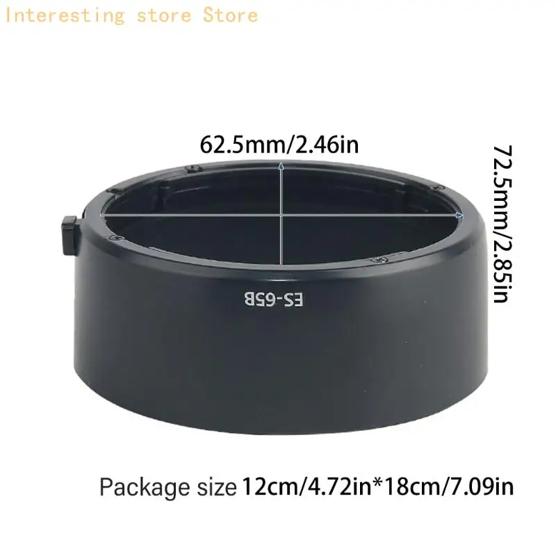 Clear Boosting ES65B Gegenlichtblende für RF50mm 1,8 für angehende Fotografen 55KC – Detail 6