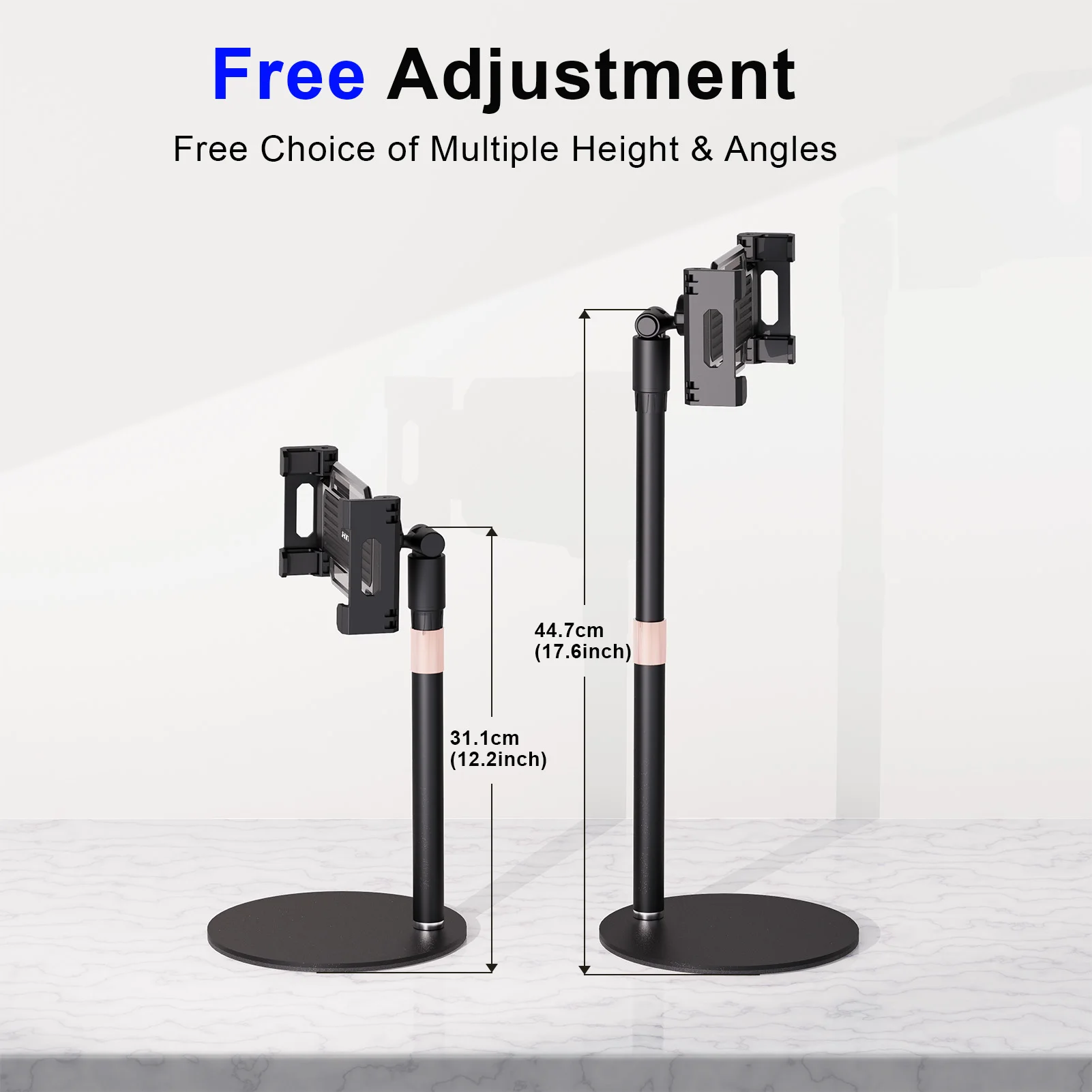 Desktop Tablet Stand Universal Phone Holder Bracket For 4-14 Inch Devices For Home Office Reading Watching Videos Video Calls
