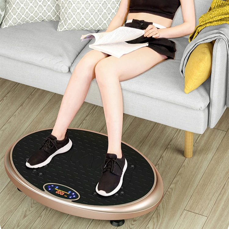 Factory Sale Home Foot Power Vibration Plate Machine Exercise Vibrating Plate With 150kg Loading