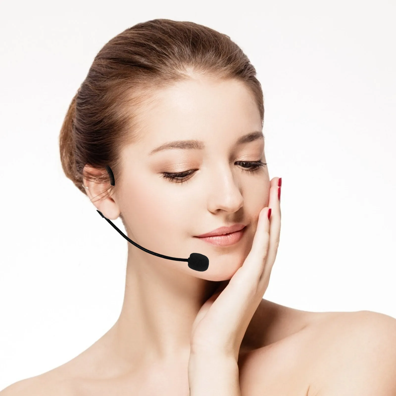 

Headset Mic System Lightweight Comfortable Voice Amplifier for Teaching Public Speaking Coaching Presentations Theaters