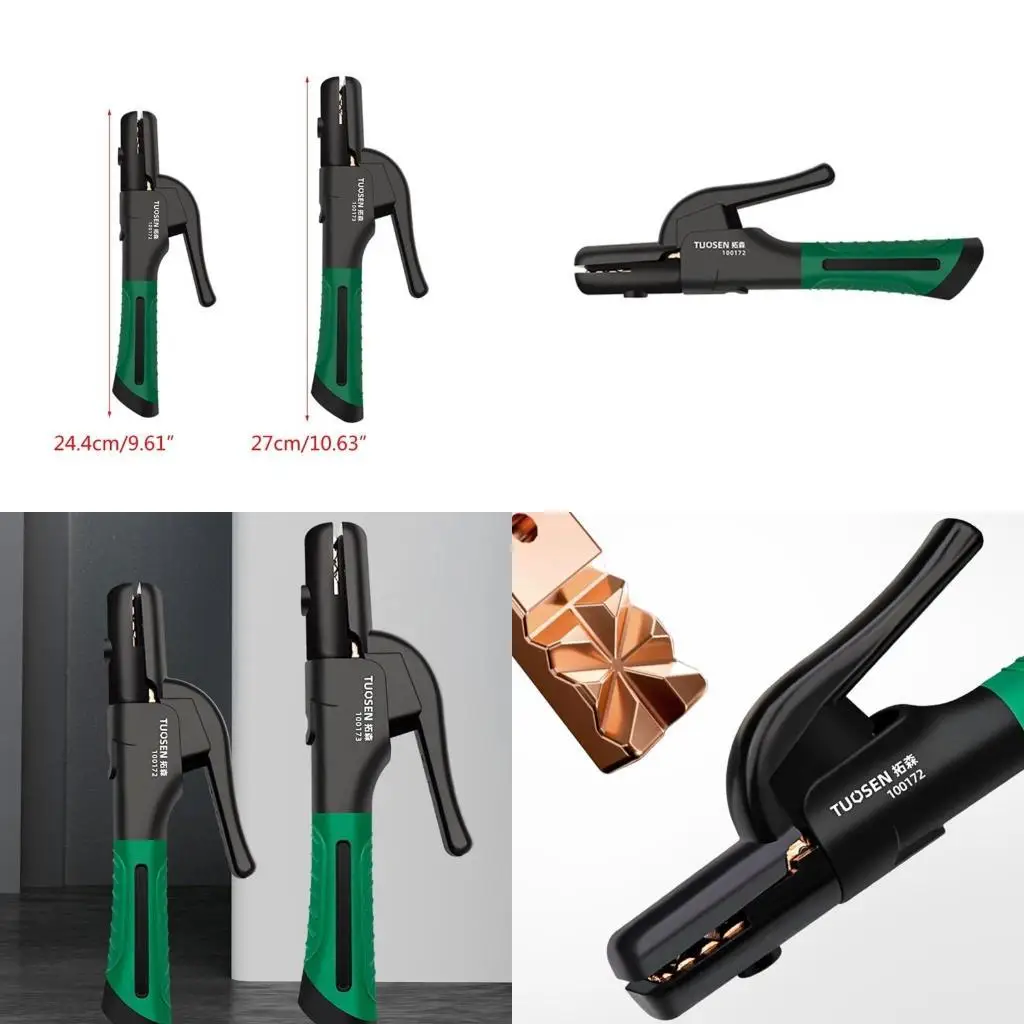 

652F 600A/800A Welding Electrode Holder Welding Rod Non-Slip Handle Clamp