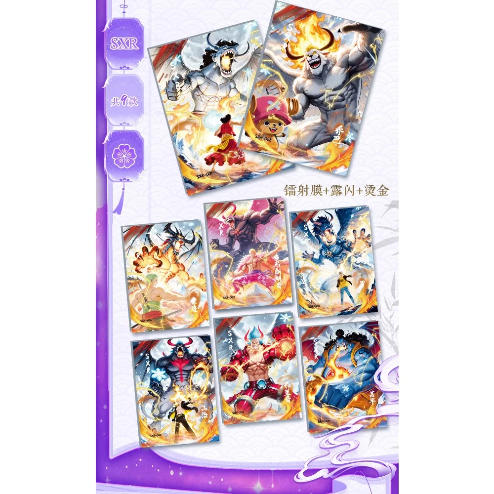Fantasy Adventure Anime One Piece Collection Cards Nami Hancock Exotic Charm Trendy Classic Peripheral Cards Teenager Toys Gifts