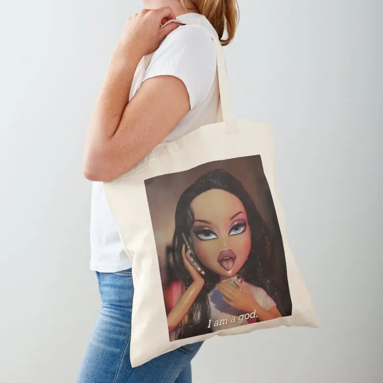

Bratz quote Tote Bag reusable shopping bag cute pouch bag canvas bags tote bags men