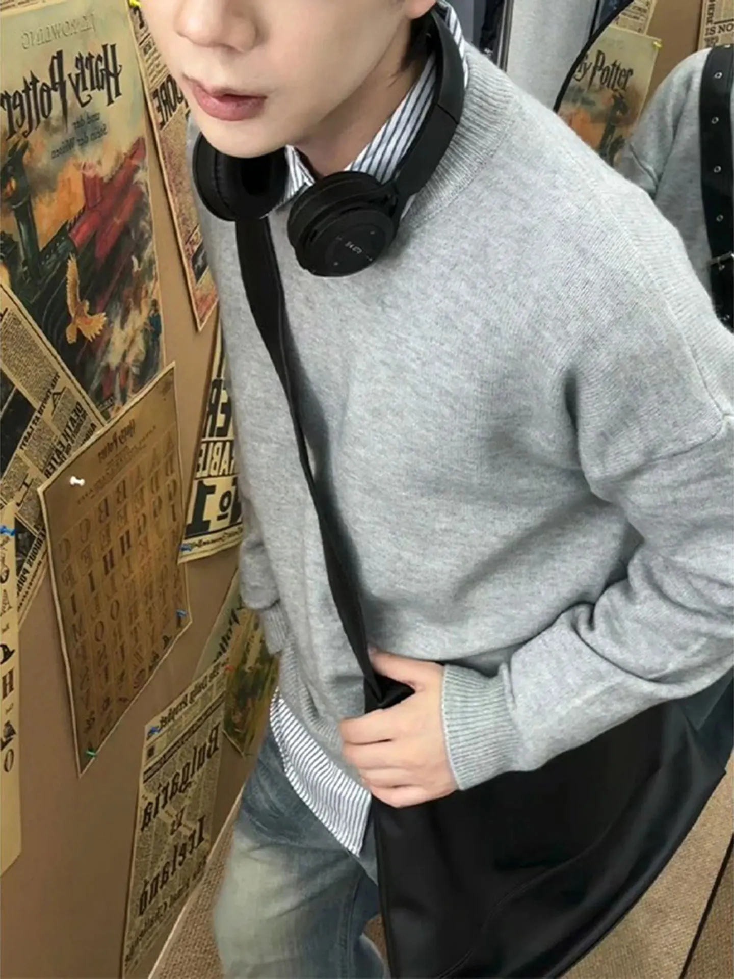 

Мужской трикотажный свитер Cleanfi Light: базовый слой для осени и зимы в американском стиле