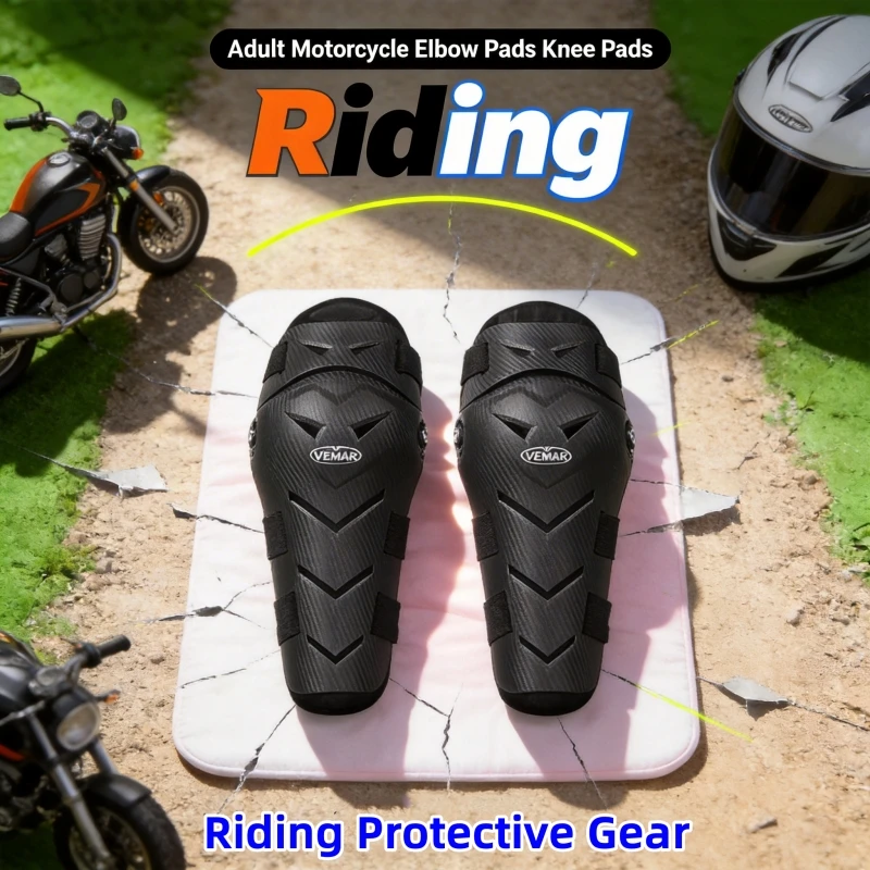 

VEMAR Summer Motorcycle Unisex Protection Knee Pads Elbow Guard Off Road Motocross Riding Protective Gear Moto Elbow Knee Pads