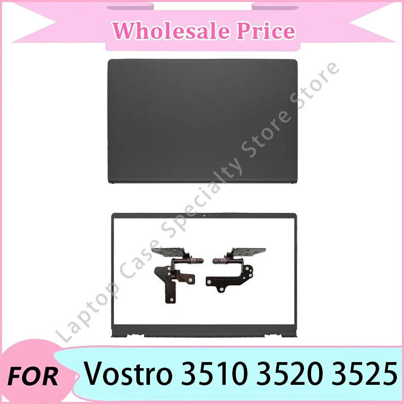 

NEW For Dell Vostro 3510 3520 3525 Laptop LCD Back Cover/Front Bezel/Upper Palmrest/Bottom Case/Hinge