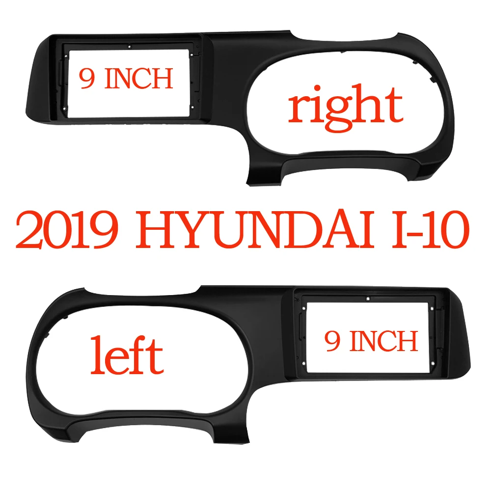 

Рамка автомобильного радио для Hyundai Grand i10 Aura Nios 2019-2021, 9-дюймовый разъем жгута проводов стерео панели, шнур питания, кабель-адаптер