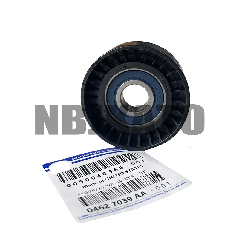 NBJKATO Brand New Drive Belt Idler Pulley 04627039AA For Jeep Wrangler 3.6 3.0