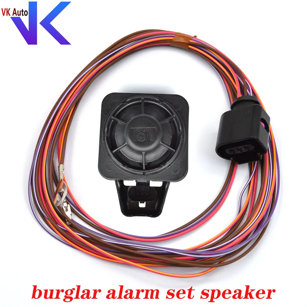 

For VW Tiguan MK2 Passat B8 Golf 7 car security alarm system burglar alarm set speaker 5Q0 951 605 A 5QD 951 605