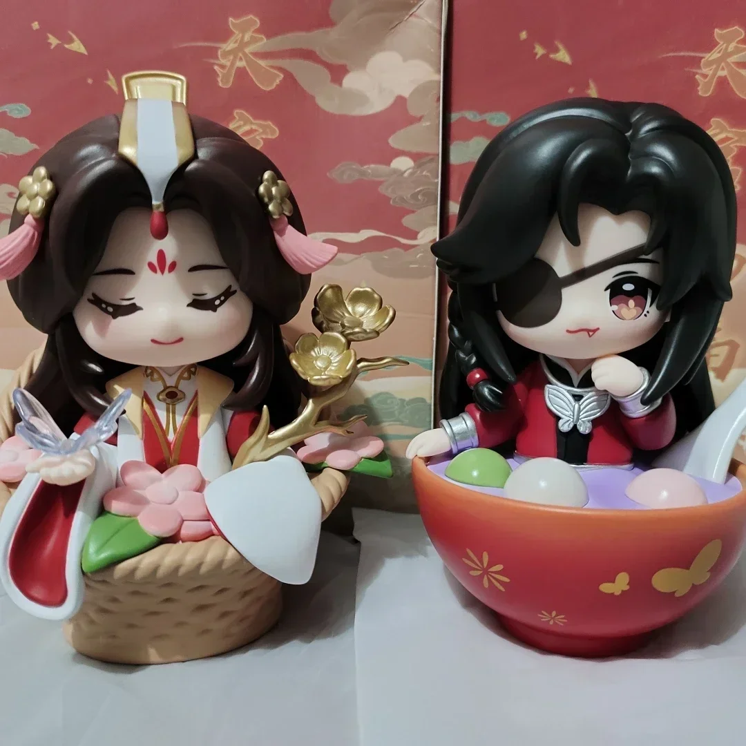 Tian guan ci fu blind box die volk festival gruppe porträt serie anime figuren xian der prinz erfreut gott huacheng