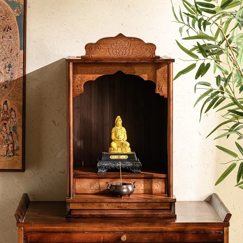 YFY Buddhist shrine offering table Buddhist shrine case offering Taiwan  box  statue offering   shrine wall hanging type