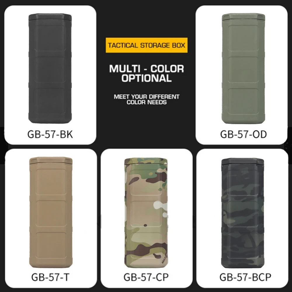 Estuche táctico MOLLE rígido multicompartimento – herramientas y accesorios - imagen 5
