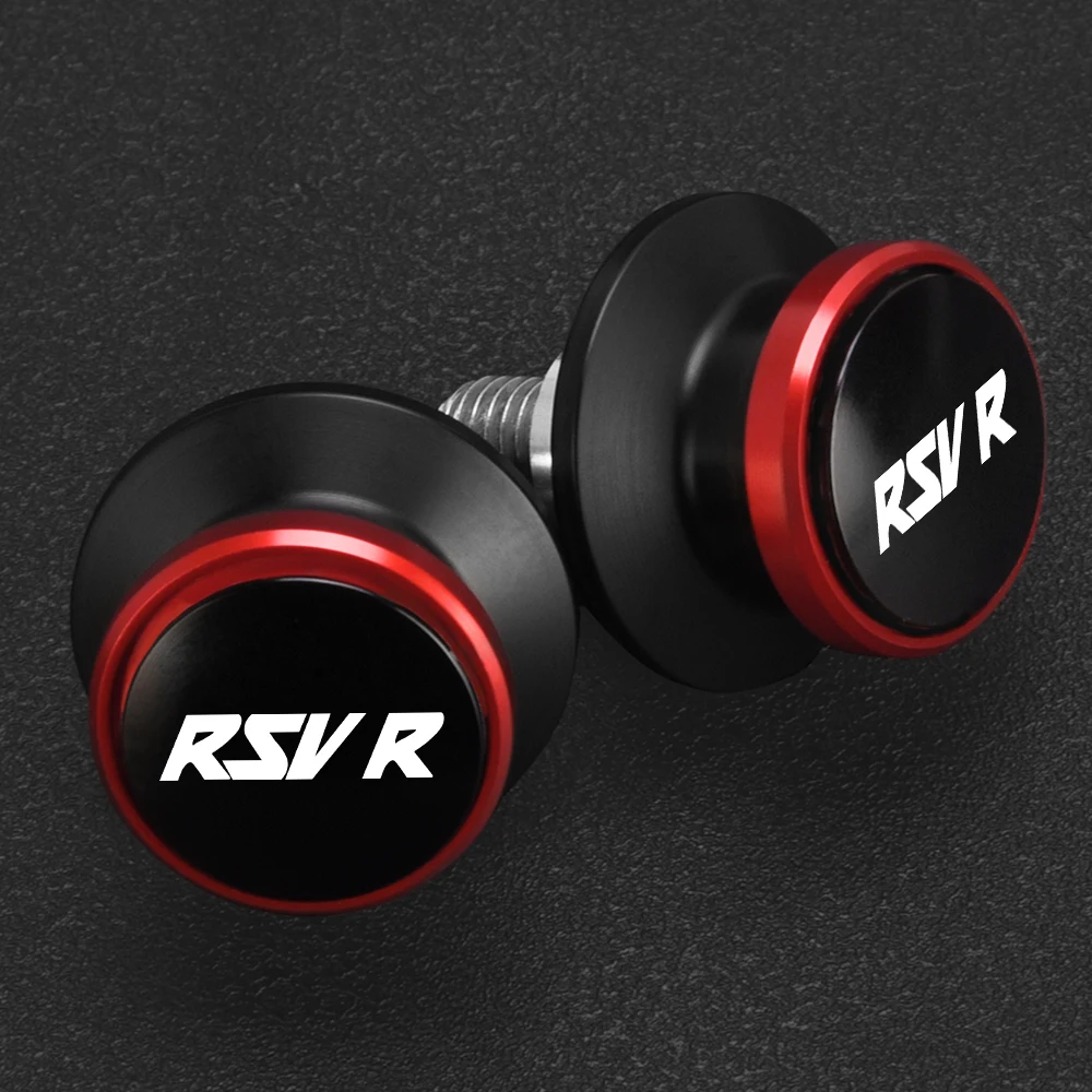 

6MM Motorcycle Accessories Swingarm Spools Stand Screws Sliders For Aprilia RSVR RSV R 1999-2006 2007 2008 2007 2006 2005 2004